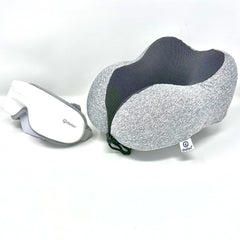 iReliev eye massager with Bluetooth music for soothing sessions.