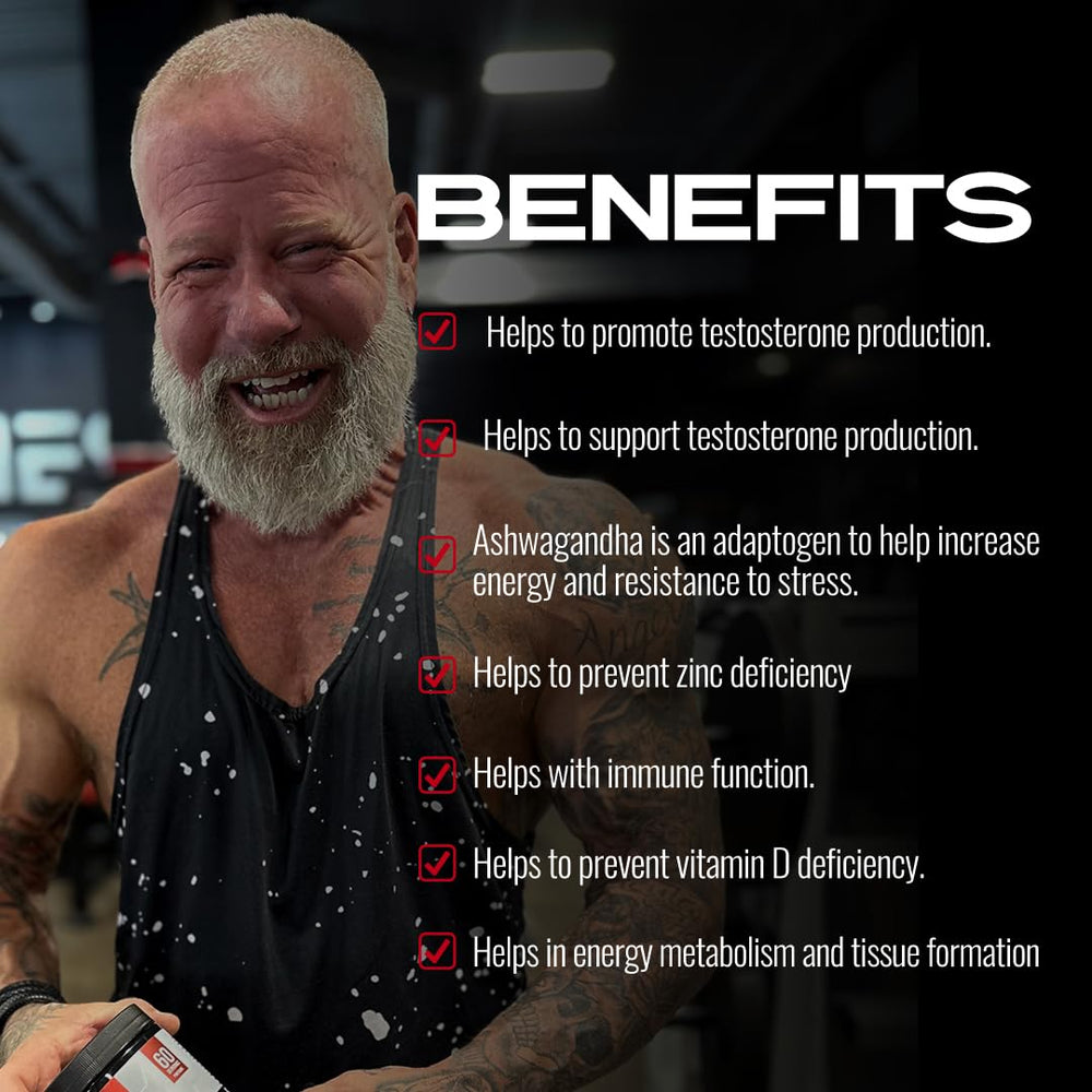 Iron Brothers bottle beside gym equipment illustrating workout performance potential.