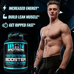 Iron Brothers Men's Testosterone Support vegan capsules fit into vegan or vegetarian routines.