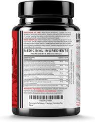 Iron Brothers packaging close-up shows transparent ingredient details for trust.