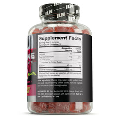 Iron Labs Nutrition Creatine Monohydrate Gummies facility badge indicating quality controls.