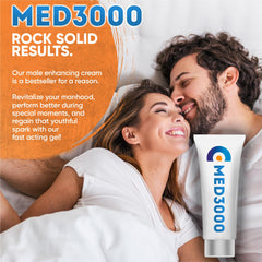 Irvy Med3000 ED Cream supports skin elasticity for a smoother feel.