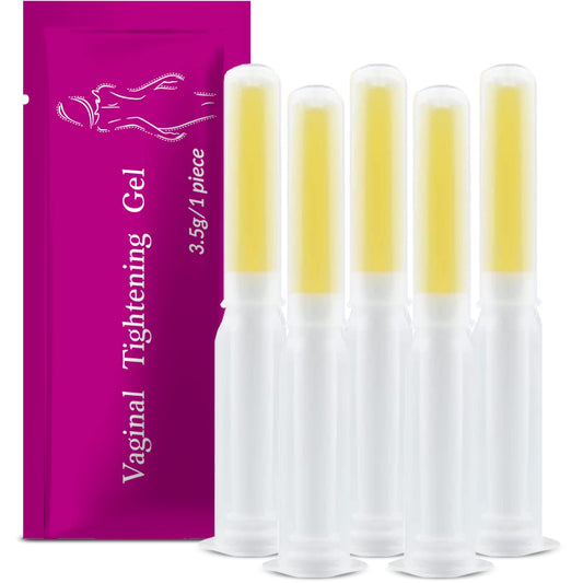 Irvy Premium Vaginal Tightening Gel pack of 5 tubes for daily use