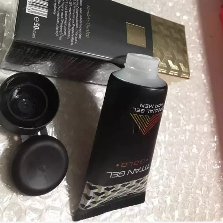 Applying Irvy Titan Gel Gold demonstrates simple at-home massage technique.