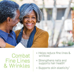 Close-up Irwin Naturals Collagen Beauty soft-gels for easy swallowing