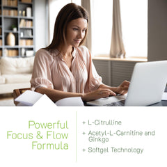Irwin Naturals Ginkgo extract capsule close-up signals brain botanicals that may support cognitive function.