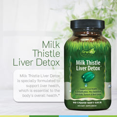 Schisandra and green beet roots appear in Irwin Naturals Liver Detox blend