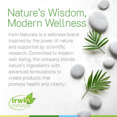 Irwin Naturals stinging nettle root shows part of the herbal blend for urinary health.