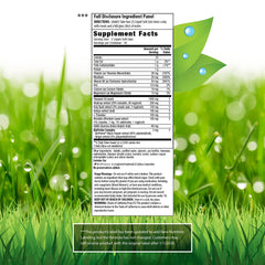 Close-up of Stress-Defy label showing botanicals and Bioperine notes.