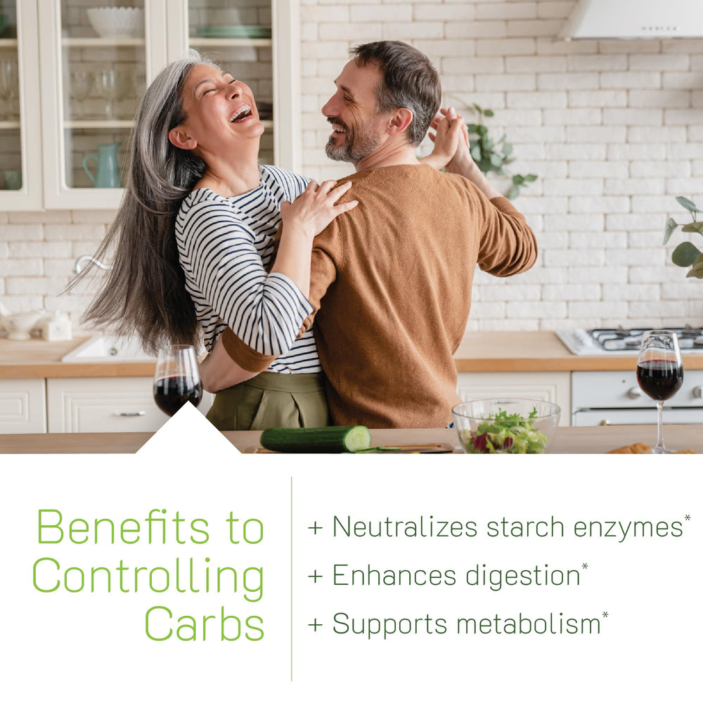 Irwin Naturals product highlights White Kidney Bean ingredient for carb handling.