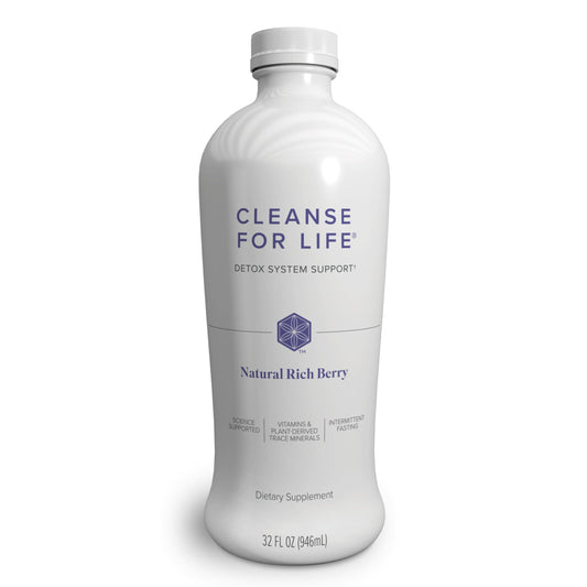 Isagenix Cleanse for Life bottle front view supports daily vitality.