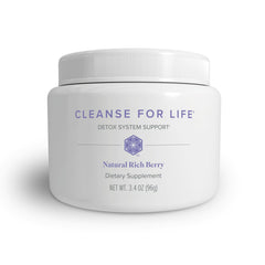 Isagenix Cleanse for Life powder bottle pour for a quick daily cleanse