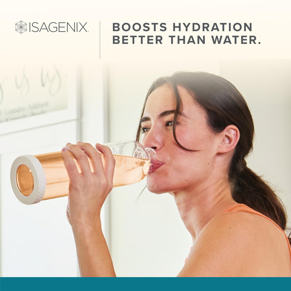 Isagenix Hydrate single-serving packet for convenient on-the-go hydration
