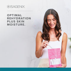 Isagenix Hydrate vegan single-serve sachet for on-the-go hydration