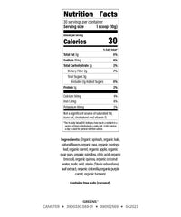 Isagenix Moringa Greens being poured into a glass for a quick greens boost.