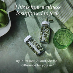 Isagenix PuraPlant21 organic ingredients highlight from fruits and vegetables.
