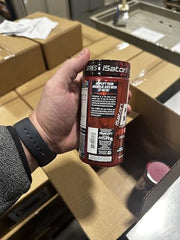 iSatori 17-BETA near gym bottle setup suggesting stacking.