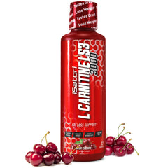 iSatori L-Carnitine LS3 sour cherry bottle ready for non-stimulant workout energy