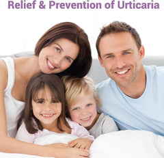 Ishancare Urticaria Cream application on forearm demonstrates quick absorption and soothing.