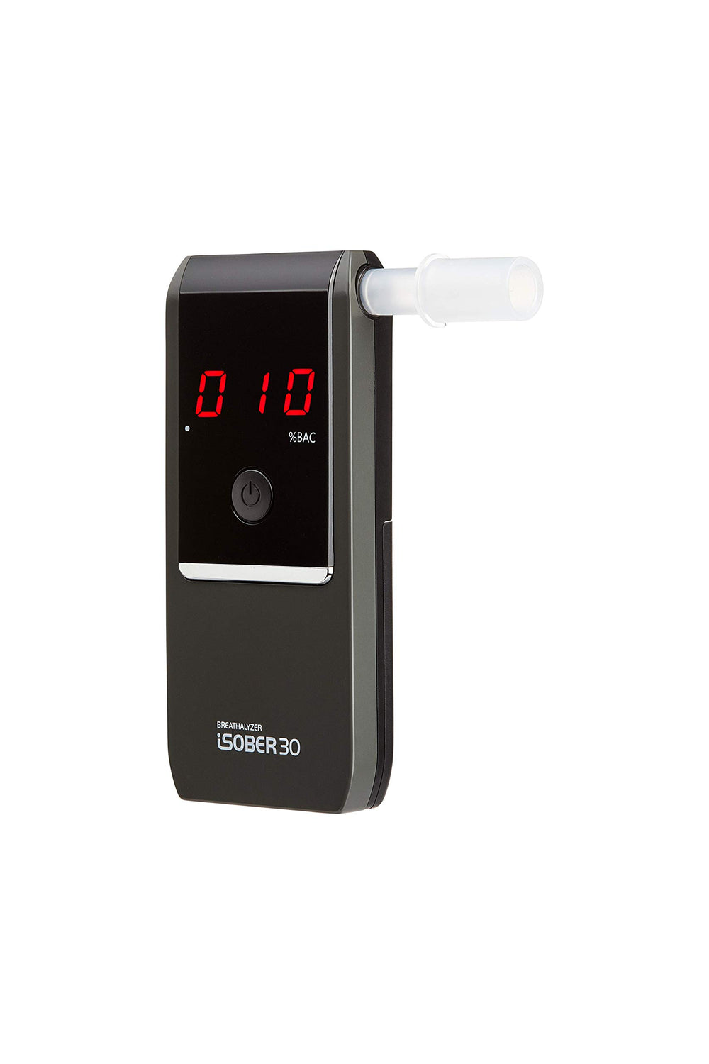 iSOBER30 display close-up: clear readings and intuitive interface for easy use.