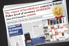 iSOBER30 EU testing: validated by European lab for compliance and accuracy comparisons.