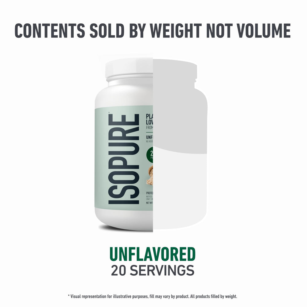 Active lifestyle scene featuring Isopure plant-based protein for meals