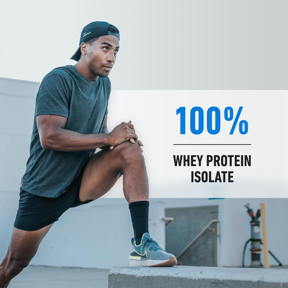 Isopure vanilla protein used in baking shows versatile recipe option.