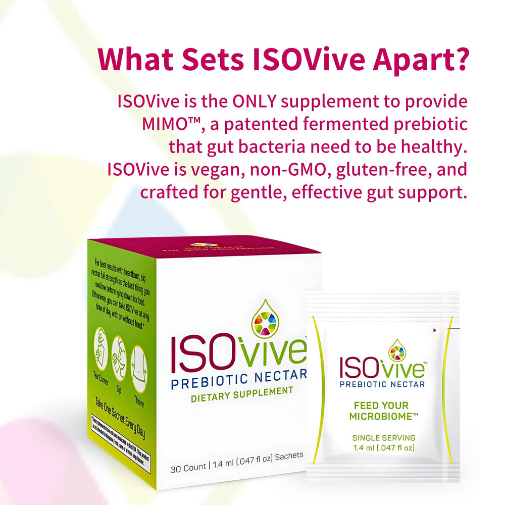 ISOVive box packaging indicating a 30-day supply
