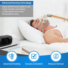 ItAll 22mm standard connectors ensure broad CPAP compatibility and simple fitting.