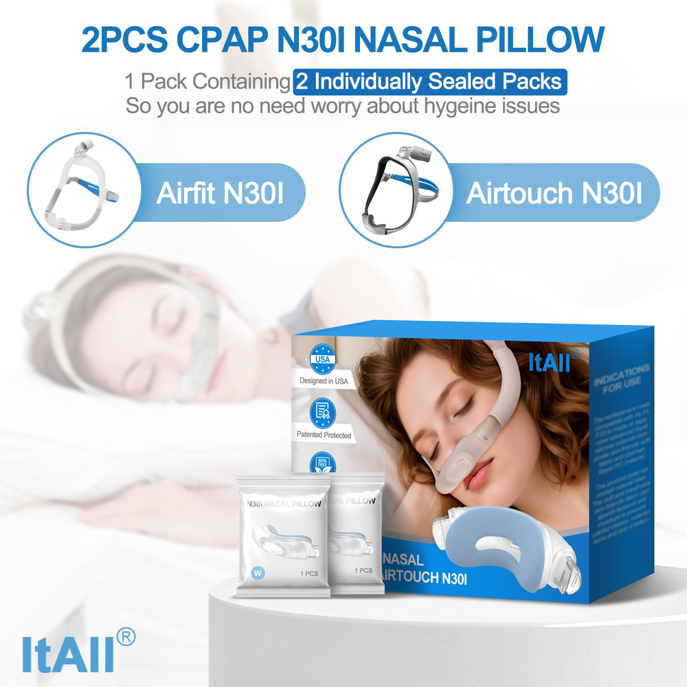 ItAll N30I cushion breathable soft-fit reduces nasal pressure