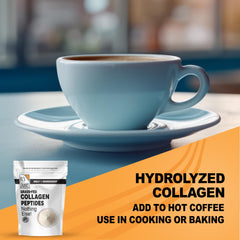 It's Just! collagen peptides in a smoothie for silky texture and hydration.