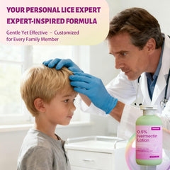 ivormetn single-use packaging designed for one-time lice treatment