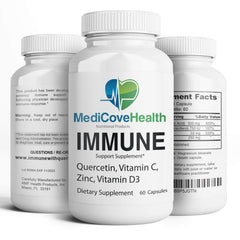 Ivory Caps Immune Support vitamin C bottle for everyday vitality.