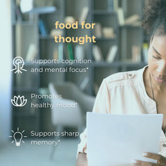 Iwi Life Brain Omega-3 softgels close-up highlights fish-free omega-3.