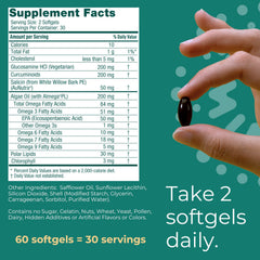 Iwi Life no fishy aftertaste, gluten-free vegan omega-3.