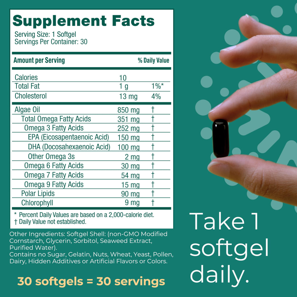 Iwi Omega-3 softgels daily-use scene; convenient daily routine