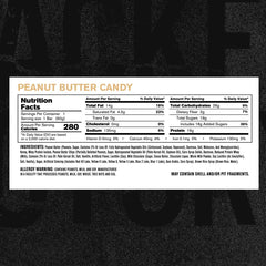Jacked Factory Authentic Bar protein isolate label, emphasizing 16g whey protein per bar.