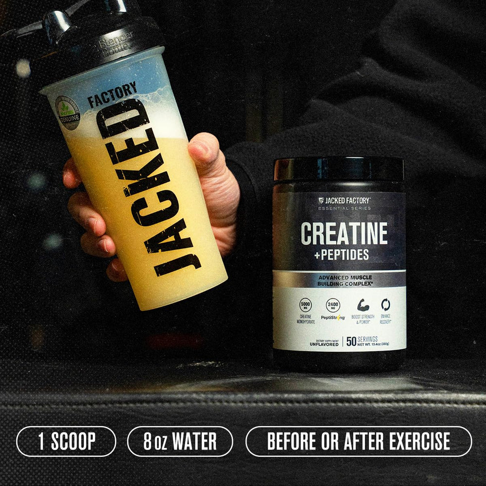 Creatine Monohydrate visual from Jacked Factory product line