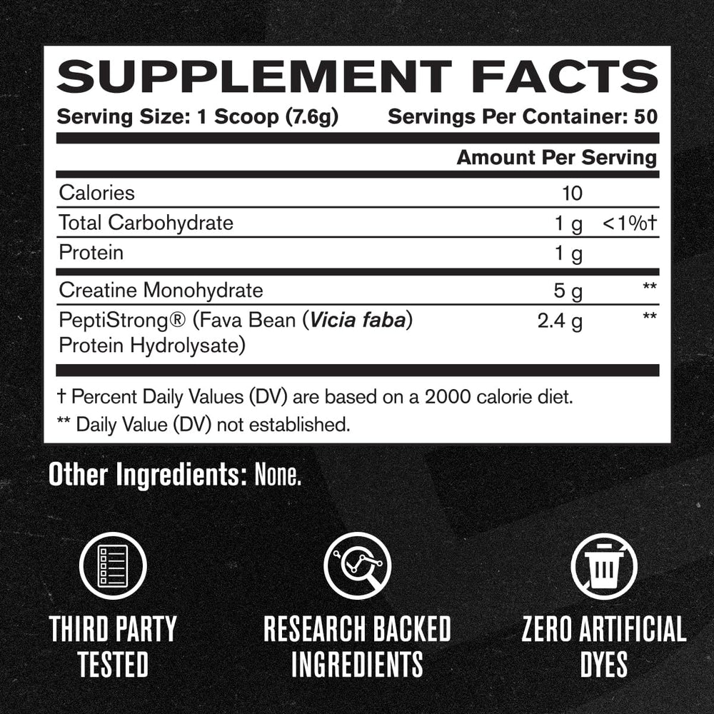 Jacked Factory Creatine + Peptides pictured with gym gear for pre and post workout use