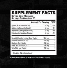 Dry-XT packaging highlights green tea extract for a stimulant-free formula