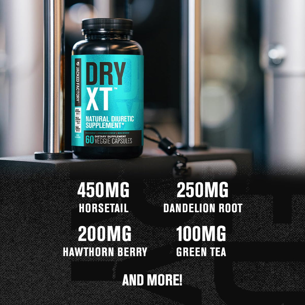 Dry-XT veggie capsules arranged for everyday routine