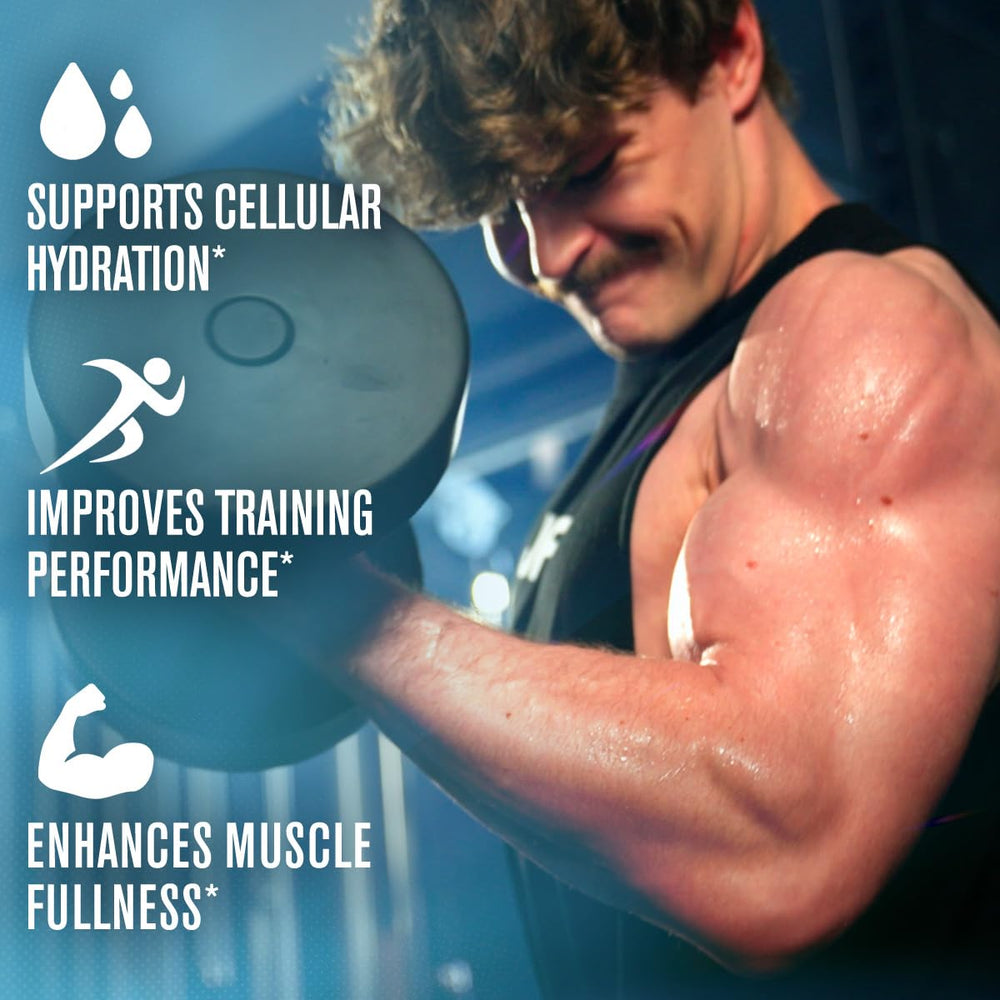 Jacked Factory Glycerol Pump Powder tub closeup showcases a clean, trusted formula.