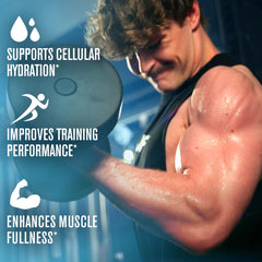Jacked Factory Glycerol Pump Powder tub closeup showcases a clean, trusted formula.