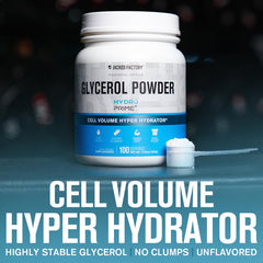 Jacked Factory Glycerol Pump Powder scoop enables precise dosing for consistent training sessions.