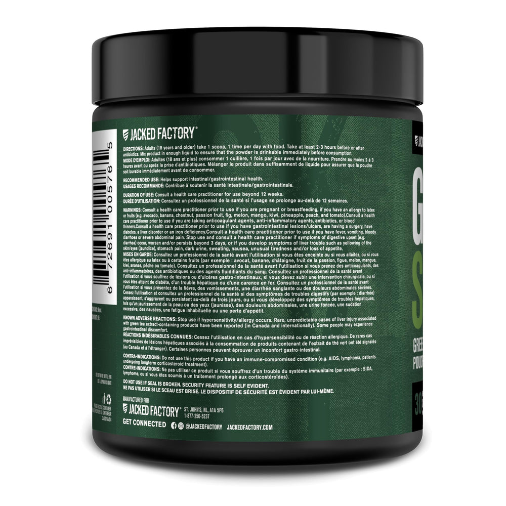 Jacked Factory Green Surge smoothie bowl shows versatile usage in meals