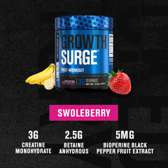 Betaine and creatine emphasis in Growth Surge formula