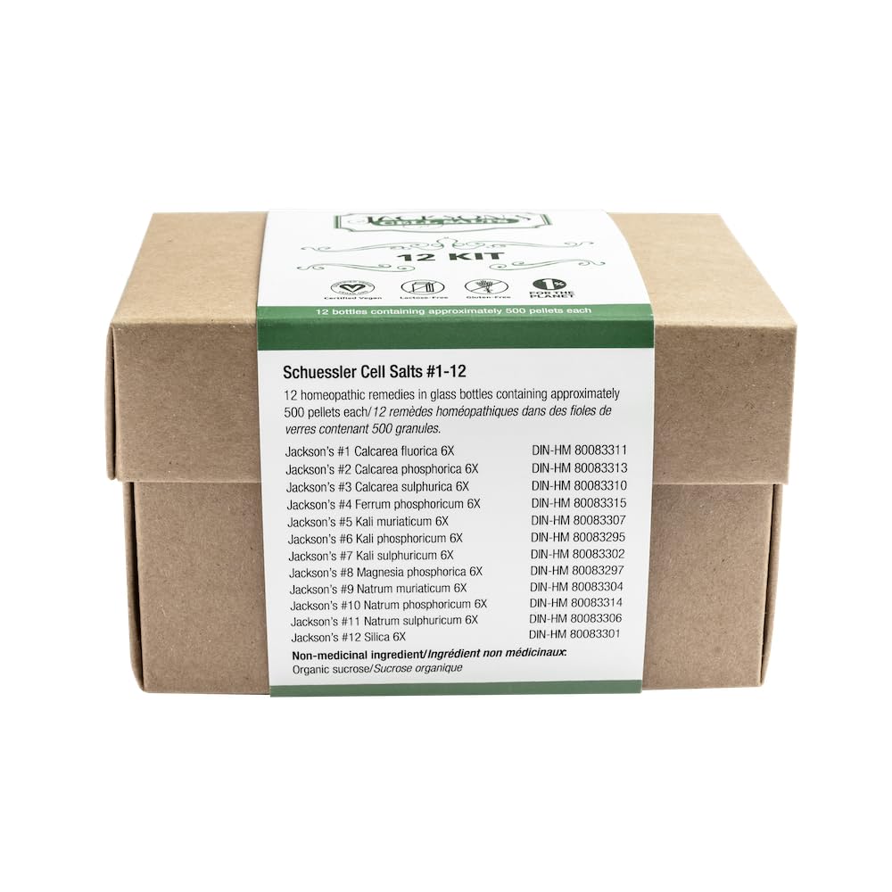 Jackson’s 12 Cell Salt Kit label features vegan certification for peace of mind