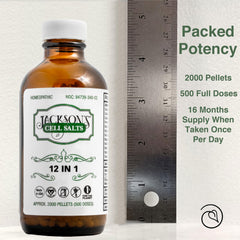Jackson's 12-in-1 cell salt packaging box illustrating compact, small-batch production.