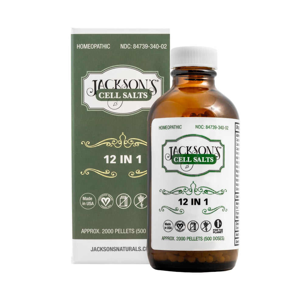 Jackson's USA-made label on bottle signifies independent U.S. production.