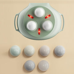 Jade Abdominal Heating Belt worn during relaxation or bedtime routine